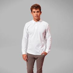 Asquith & Fox Long Sleeve Polo Shirt