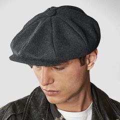 Beechfield Melton Wool Baker Boy Cap