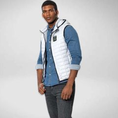 2786 Mens Honeycomb Hooded Gilet