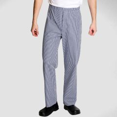 Tibard Elasticated Gingham Chef Trouser