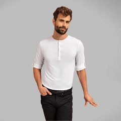 Premier Mens Roll Sleeve Long John T-Shirt