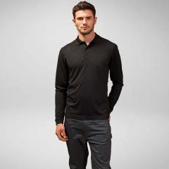 Premier Long Sleeve Coolchecker Polo Shirt