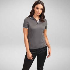 Premier Womens Short Sleeve Contrast Coolchecker Polo Shirt