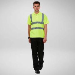 Uneek Hi Vis Polo Shirt