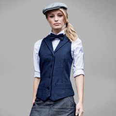 Premier Women's Herringbone Waistcoat