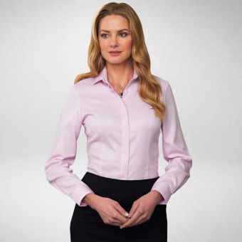 Brook Taverner Womens Long Sleeve Prosecco Blouse