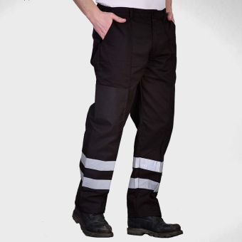 Benchmark Mens Reflective Cargo Trouser