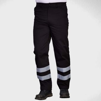 Benchmark Mens Reflective Work Trouser