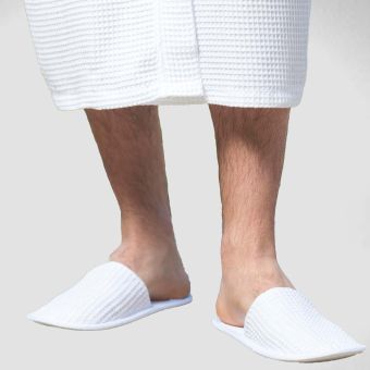 Towel City Waffle Slippers