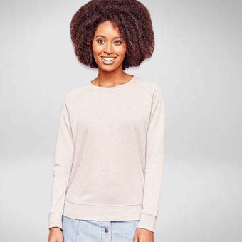 Russell Womens HD Raglan Sweatshirt