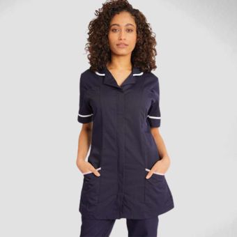 Behrens Contrast Trim Tunic